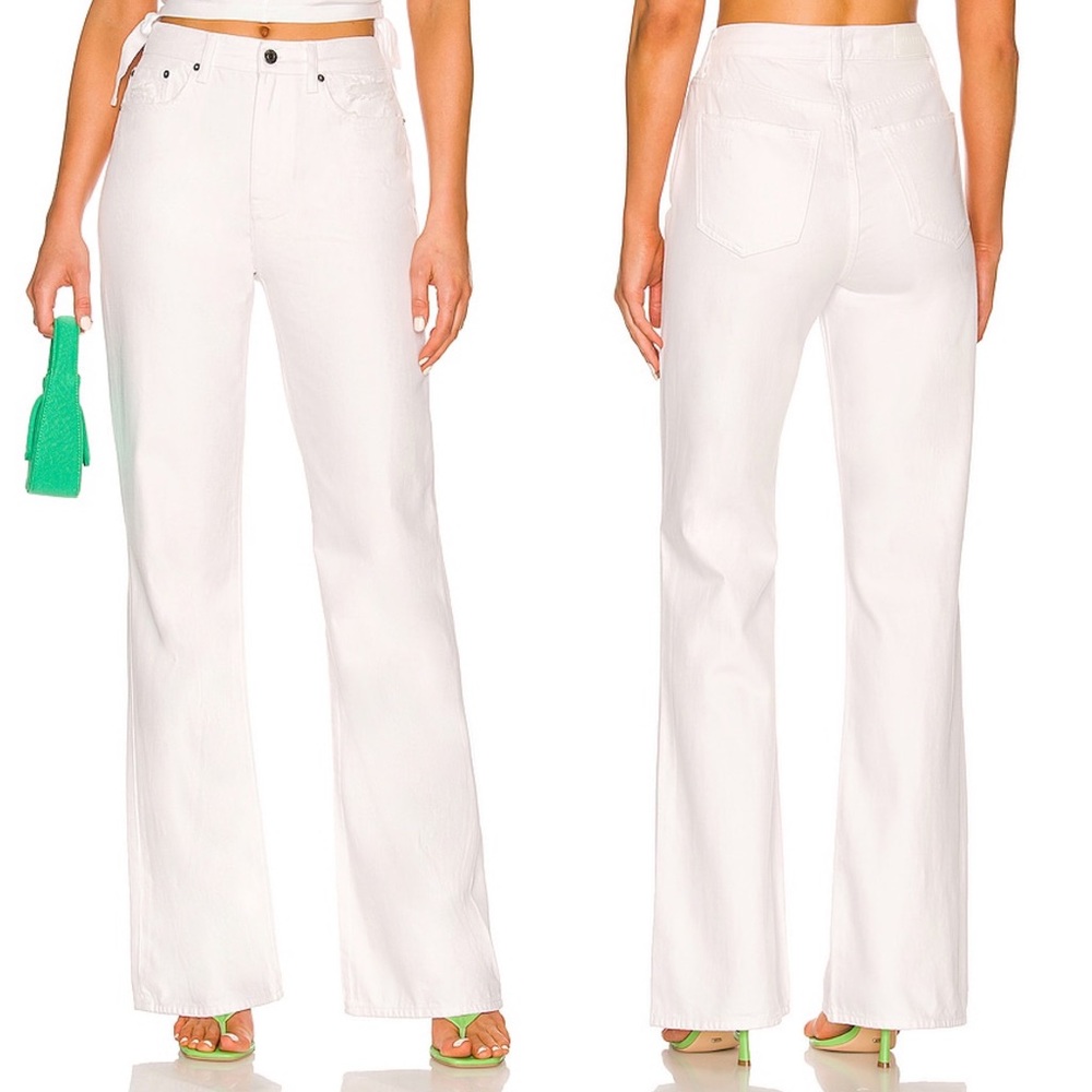 Revolve Pistola Stevie High Rise Wide Leg in Polarize Size 25